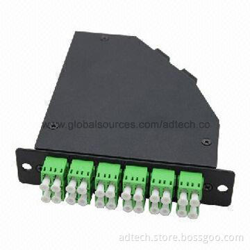 MPO Cassette Module, Loaded with LC Duplex Adapter SM APC